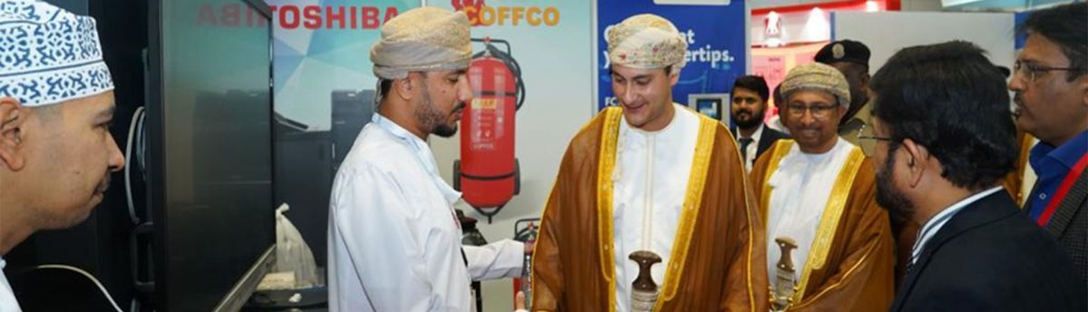 مشاركة توشيبا في معرض عمان للسلامة والأمن من الحرائق (OFSEC) 2022.
