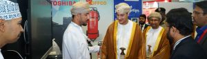 مشاركة توشيبا في معرض عمان للسلامة والأمن من الحرائق (OFSEC) 2022.