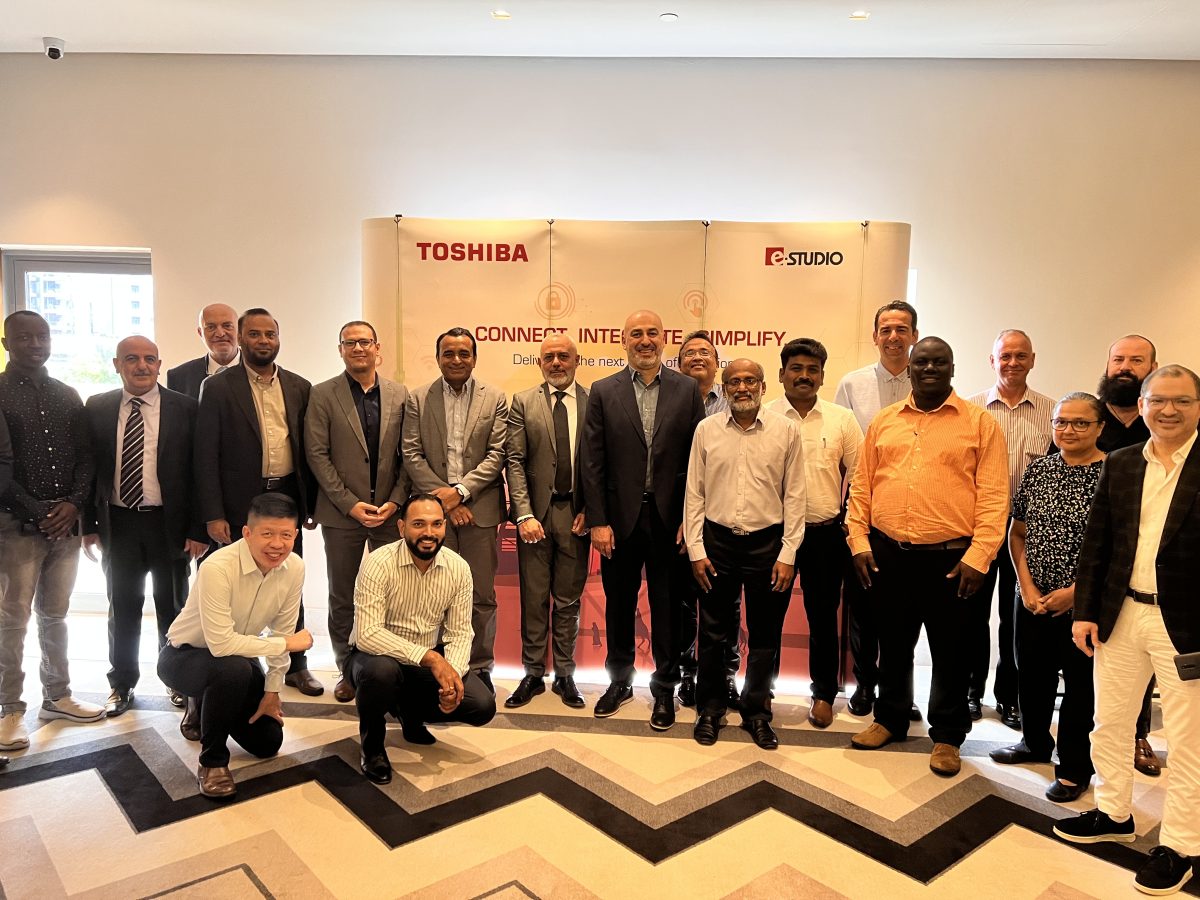 تدريب نماذج توشيبا الجديدة للطابعات متعددة الوظائف واجتماع الحلول الإقليمية في دبي 2023